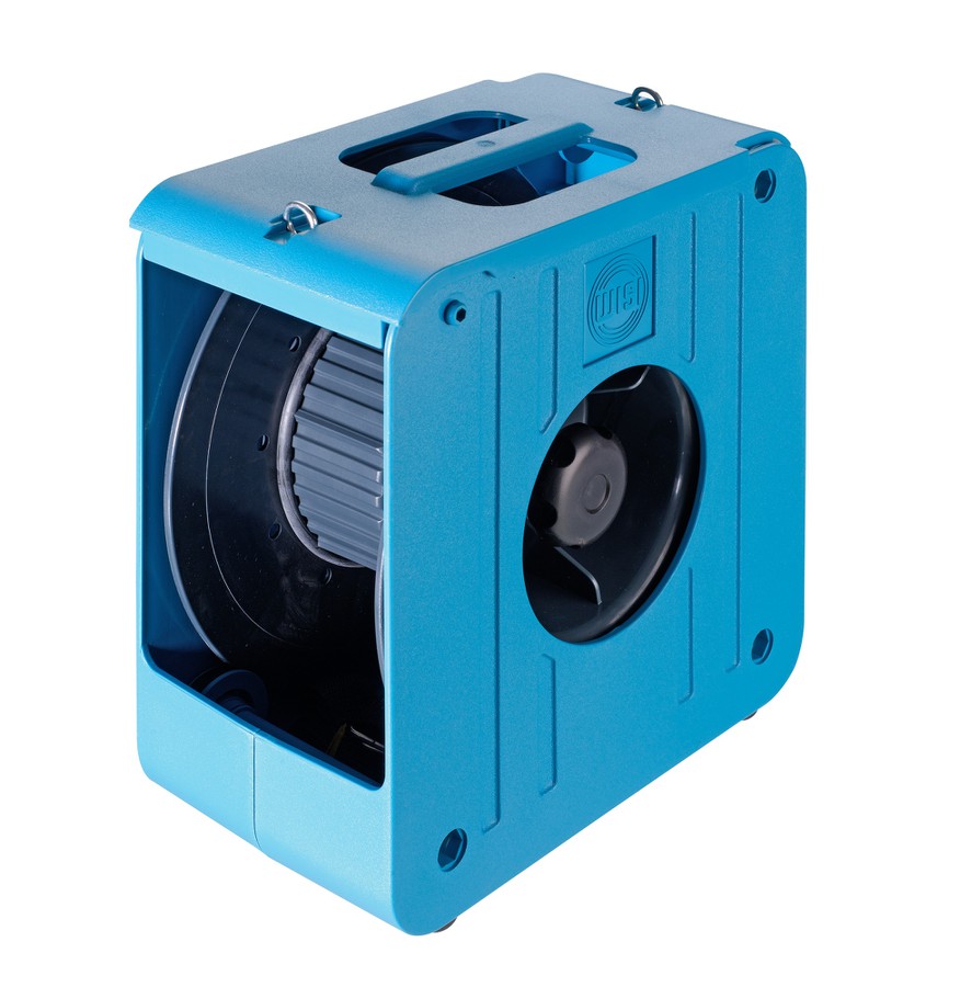 Abroll-Box f. 250m Koaxial Kabel (auch für Blister geeignet)