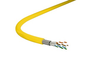 Multinet 723 Kat.7 S/FTP 4x2xAWG23 LSHF gelb Cca NVP81