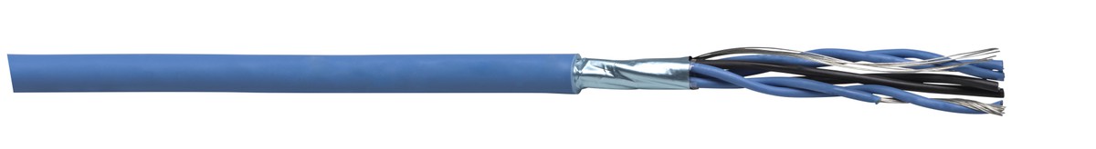 Eigens. Kabel 3x2x0.75 Nr. (St) hf blau Eca