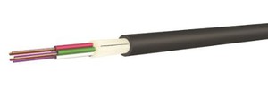 LWL Kabel 4x12 9/125 OS2 NS LSFH gelb Dca d:9.6mm, G.652.D 9kN