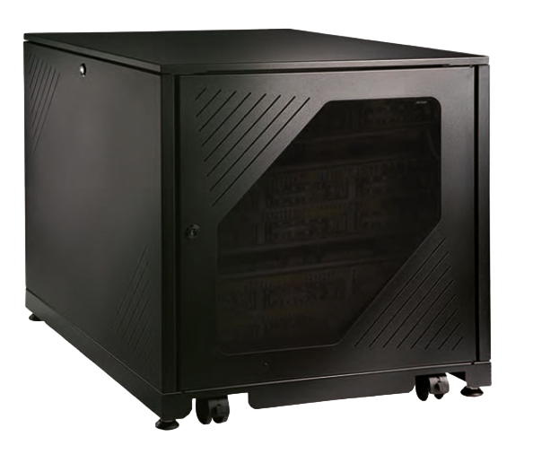 Rack mobile 19" LWK1000 592x995x670 12U RAL9005