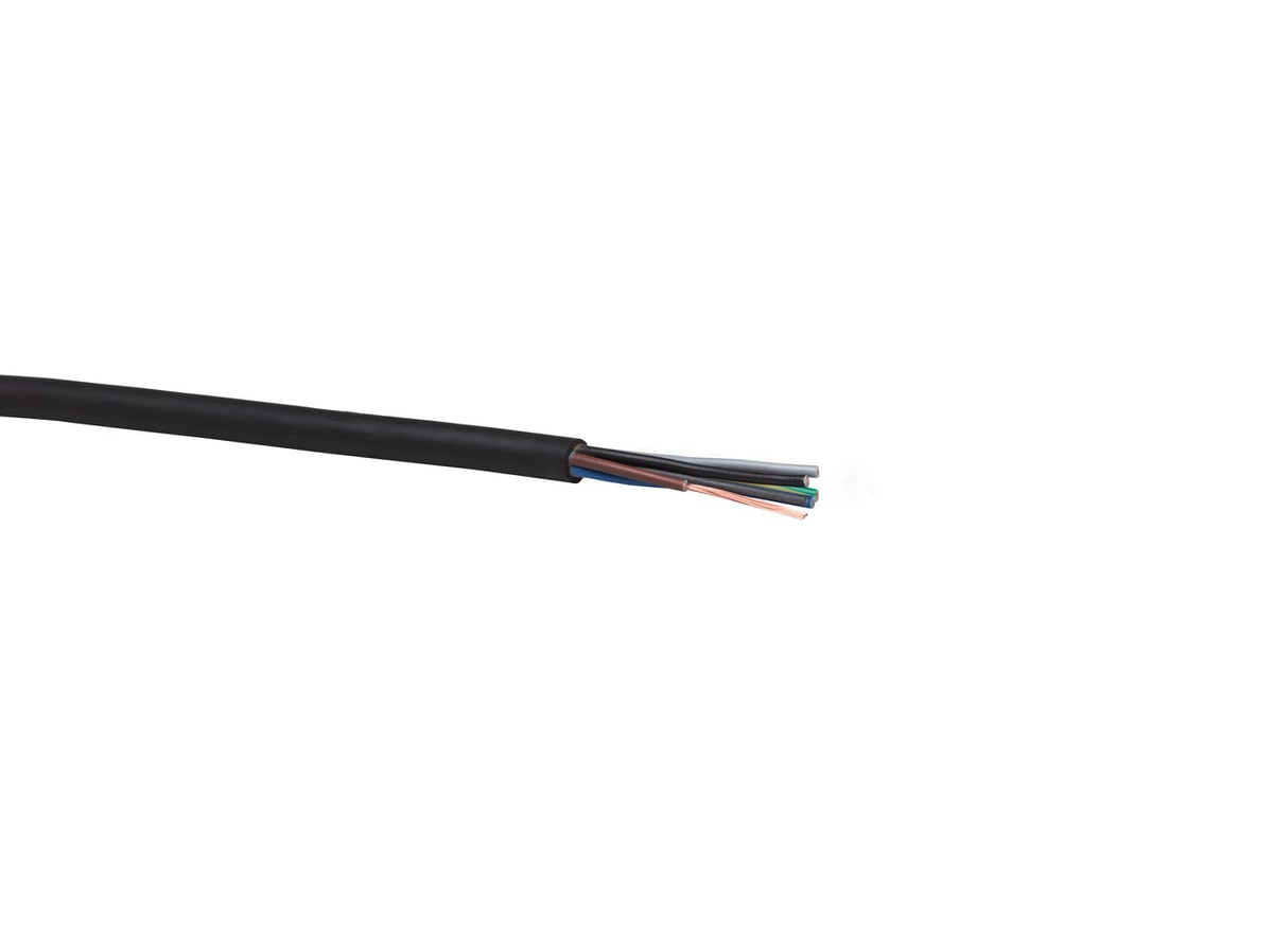 Td-Kabel 5x1 3LNPE PVC schwarz Eca