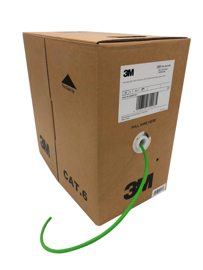 Everon Copper Datacom U/UTP 450/24 Kat. 6, LSZH/FRNC gn 305m Dca