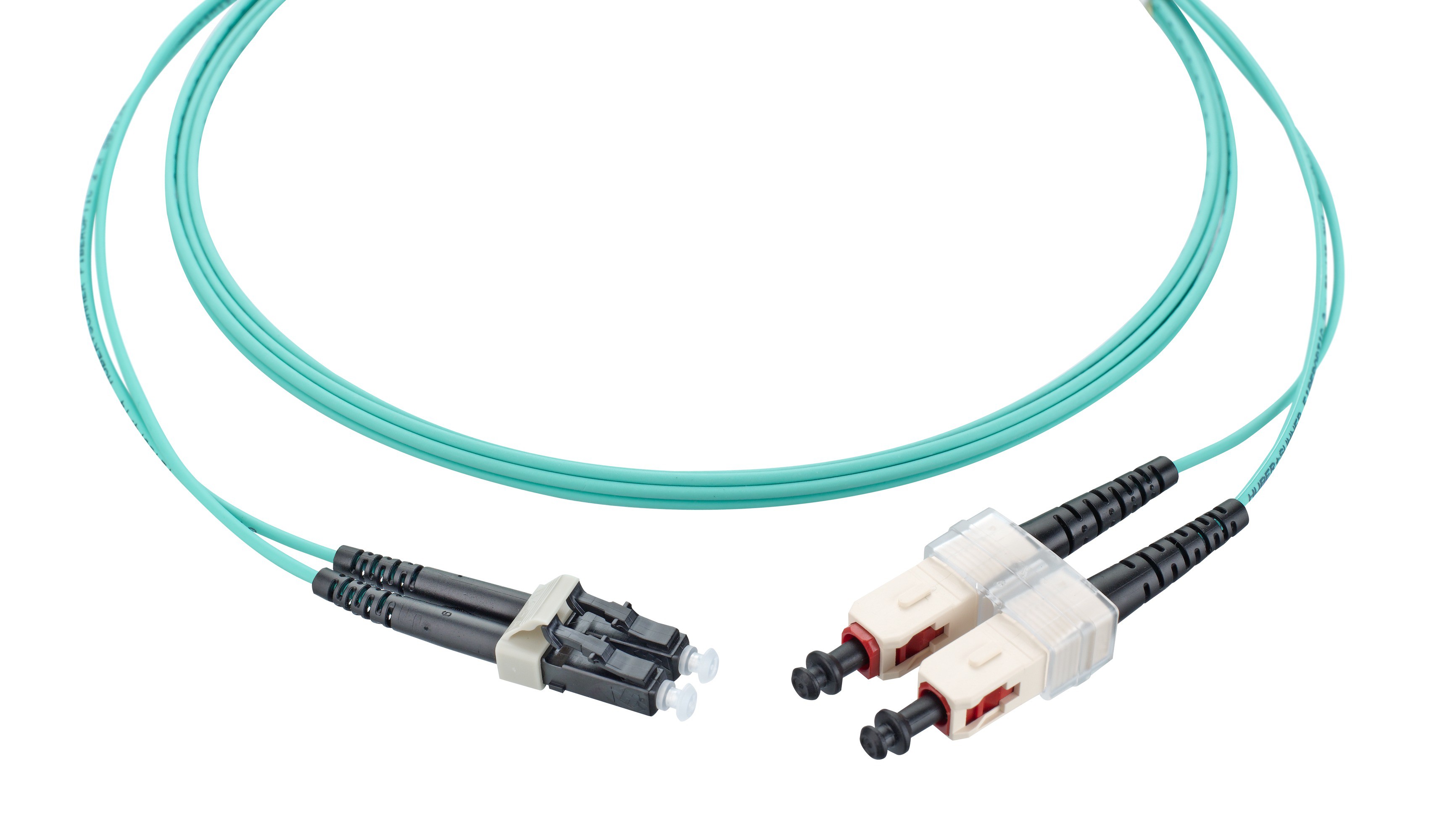 SWIT-VL Dupl. Fig.8 OM3 LC/SC tk 30m Inkl.Beschriftung
