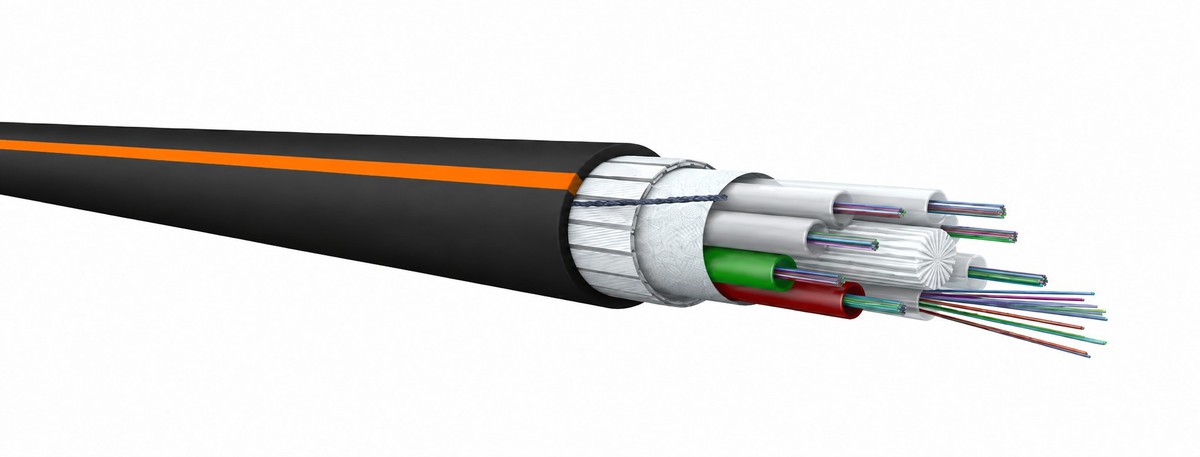 LWL Universalkabel 12x12 9/125 9000N LSFH-RF sw/or Cca