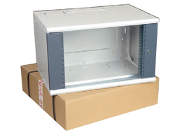Wand- Standrack 19“ PKS 400 600x413x360 6HE zerlegt RAL7035