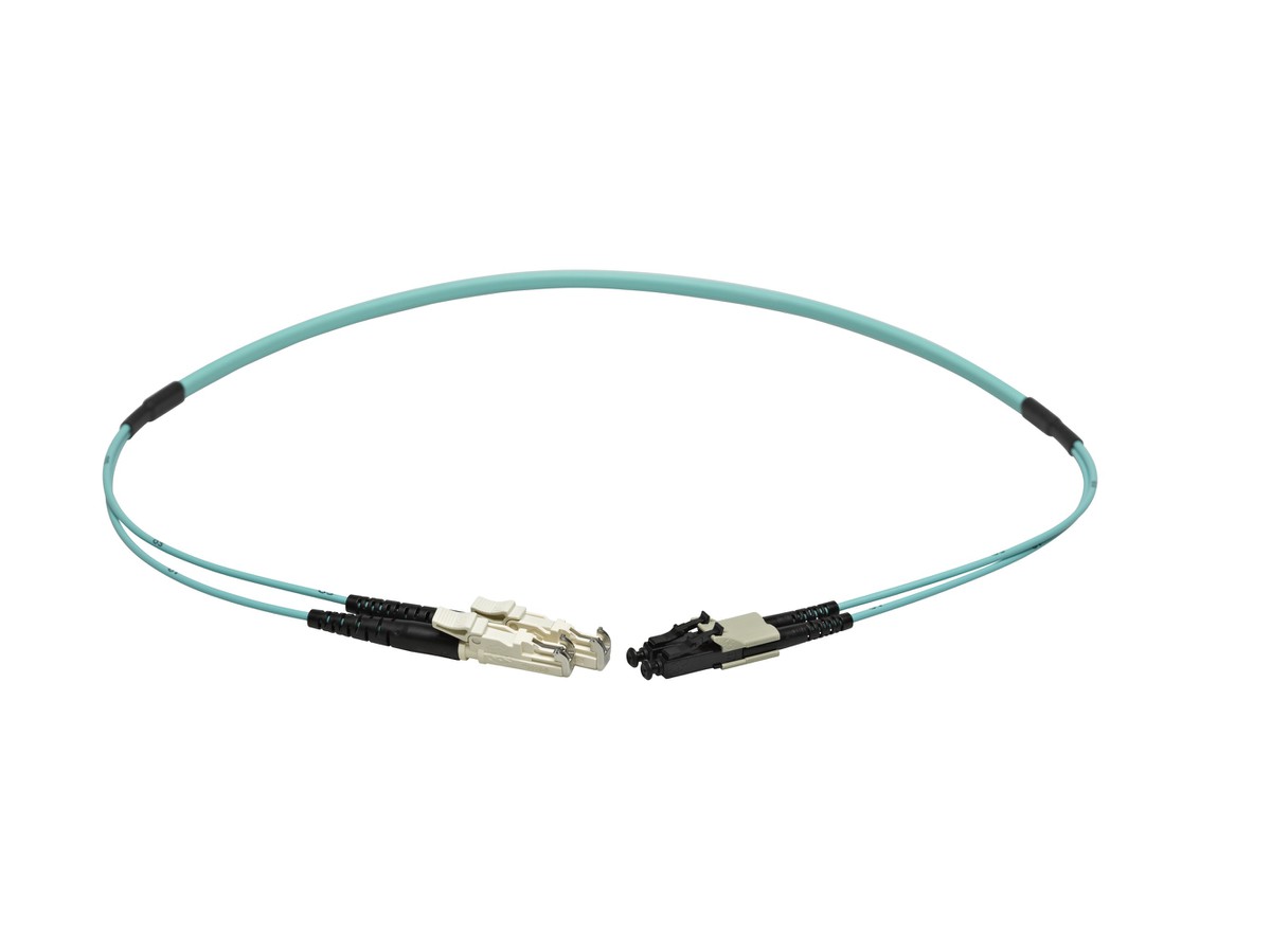 VL Dupl. Fig. 0 50/125 OM3 E2000/LC tk 4.0m