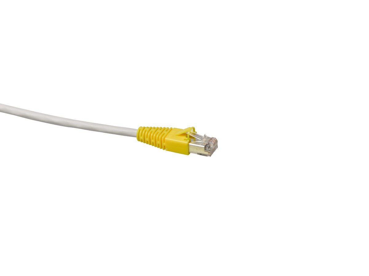 VL RJ45 Kat5e S/UTP HR hf gr/ge 0.5m