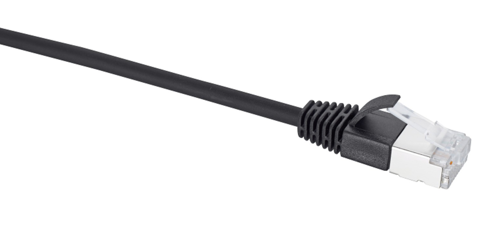 Slim Patchkabel Kat.6a schwarz 3m