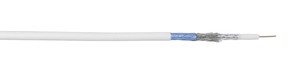 Koax MK 76 100m Spule weiss Eca