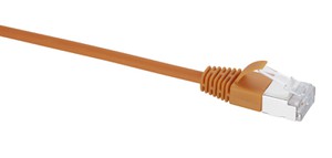 Câble patch slim Cat.6a orange 2m