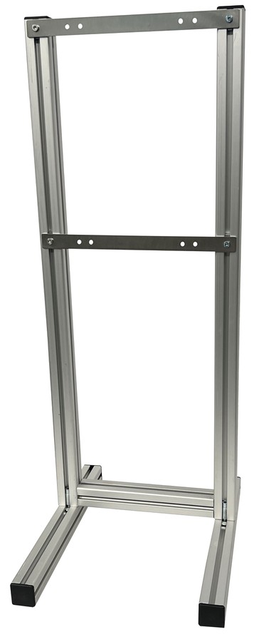 DISTRO Traggestell aus Alu-Profil 20200
natureloxiert
H/B/T 884/320/408mm
zu Verteiler 215 und 260