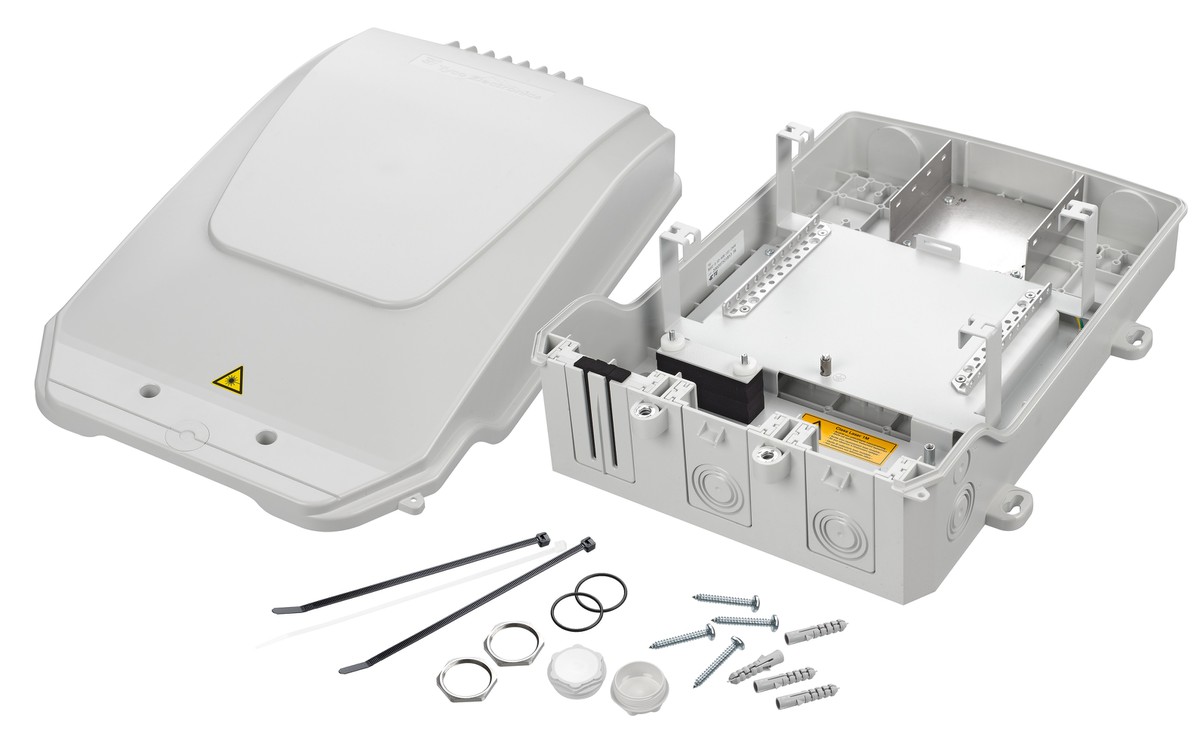 Hausanschlusskasten HAK 10 Hybrid V3 komplett ausgebaut (nur FO)