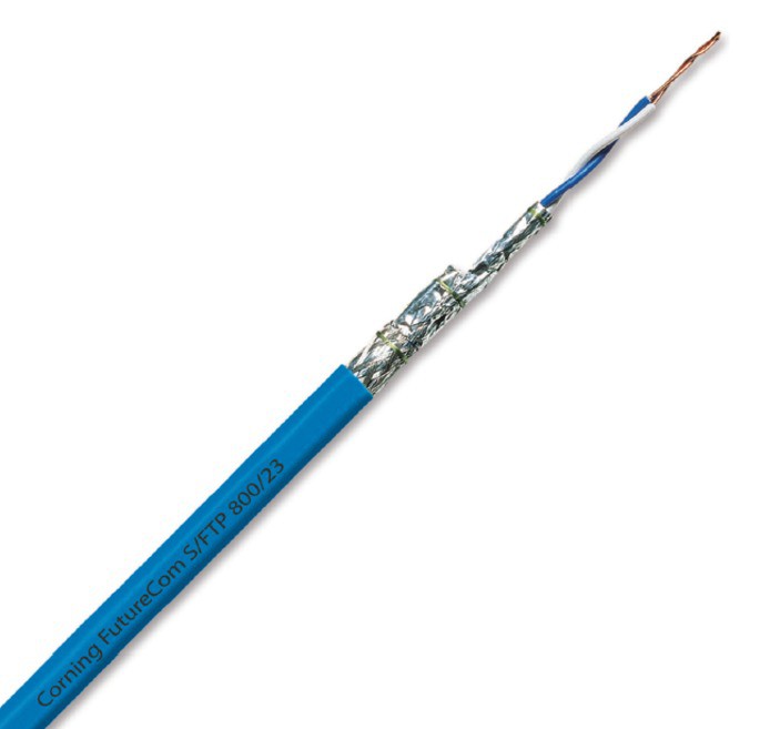 Everon Copper Datacom S/FTP 800/23 Kat. 7 LSZH/FRNC bl Cca