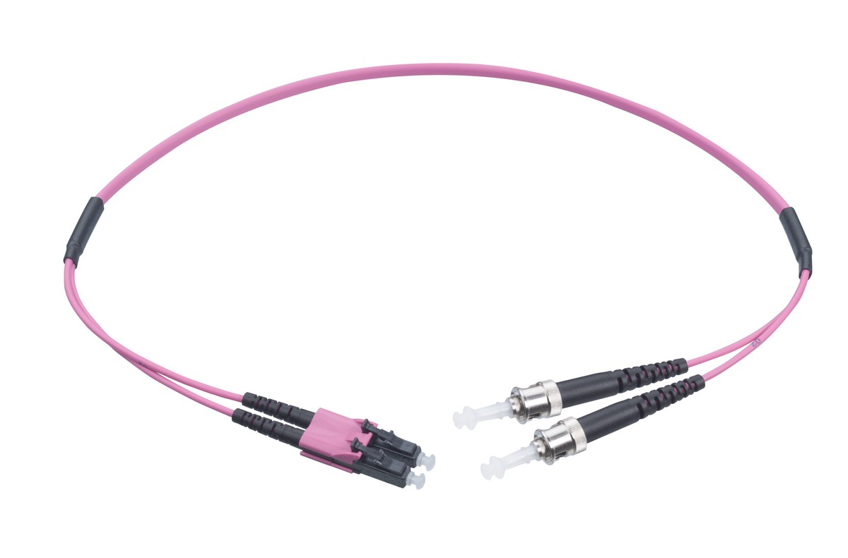 VL VBS Typ 124 Duplex AD 50/125 OM4 ST/LC 0.5m