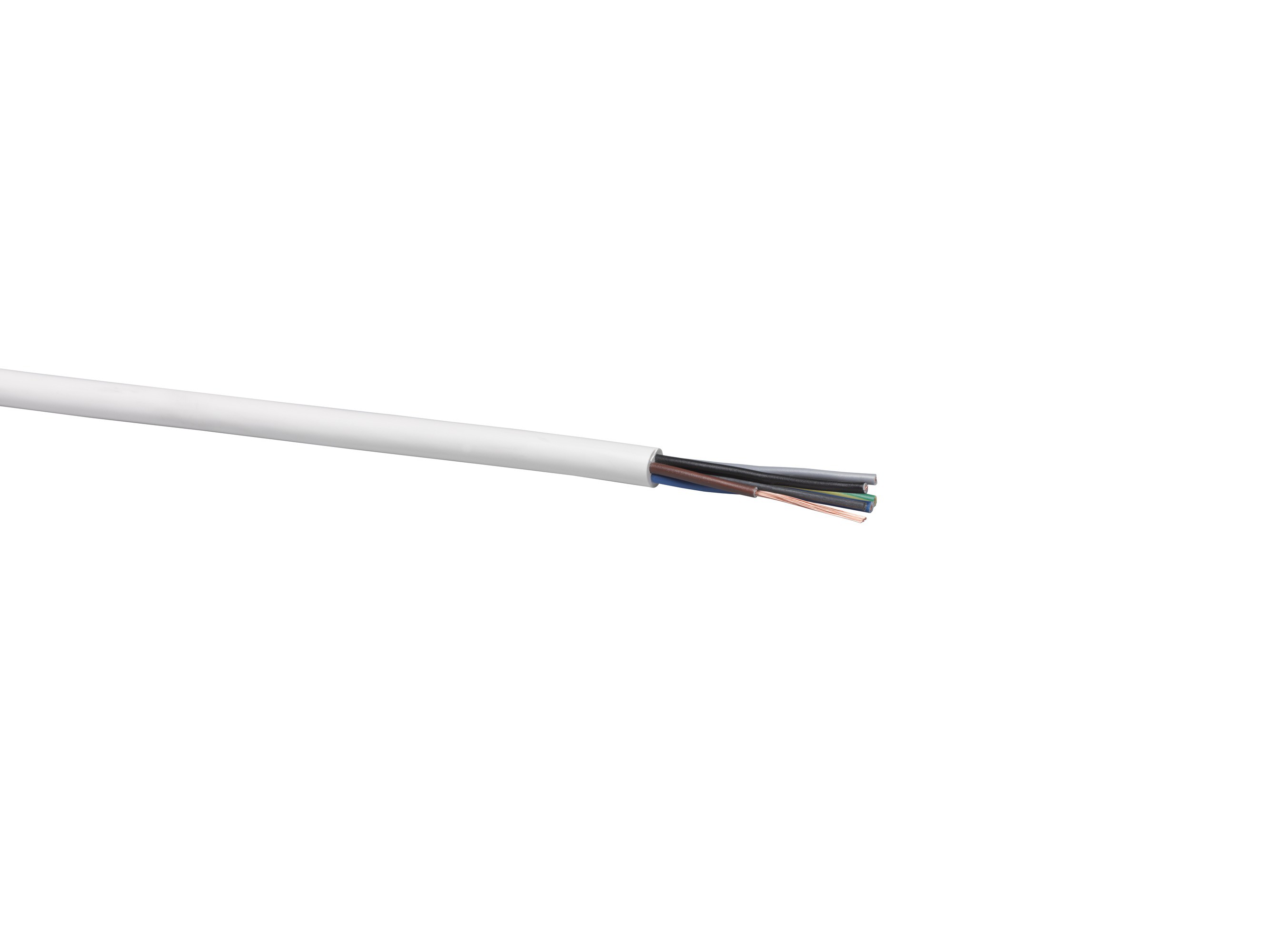 Td-Kabel 3x1 LNPE PVC weiss Eca