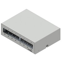 KABLAN AP Box 8 fach Keystone metall grau