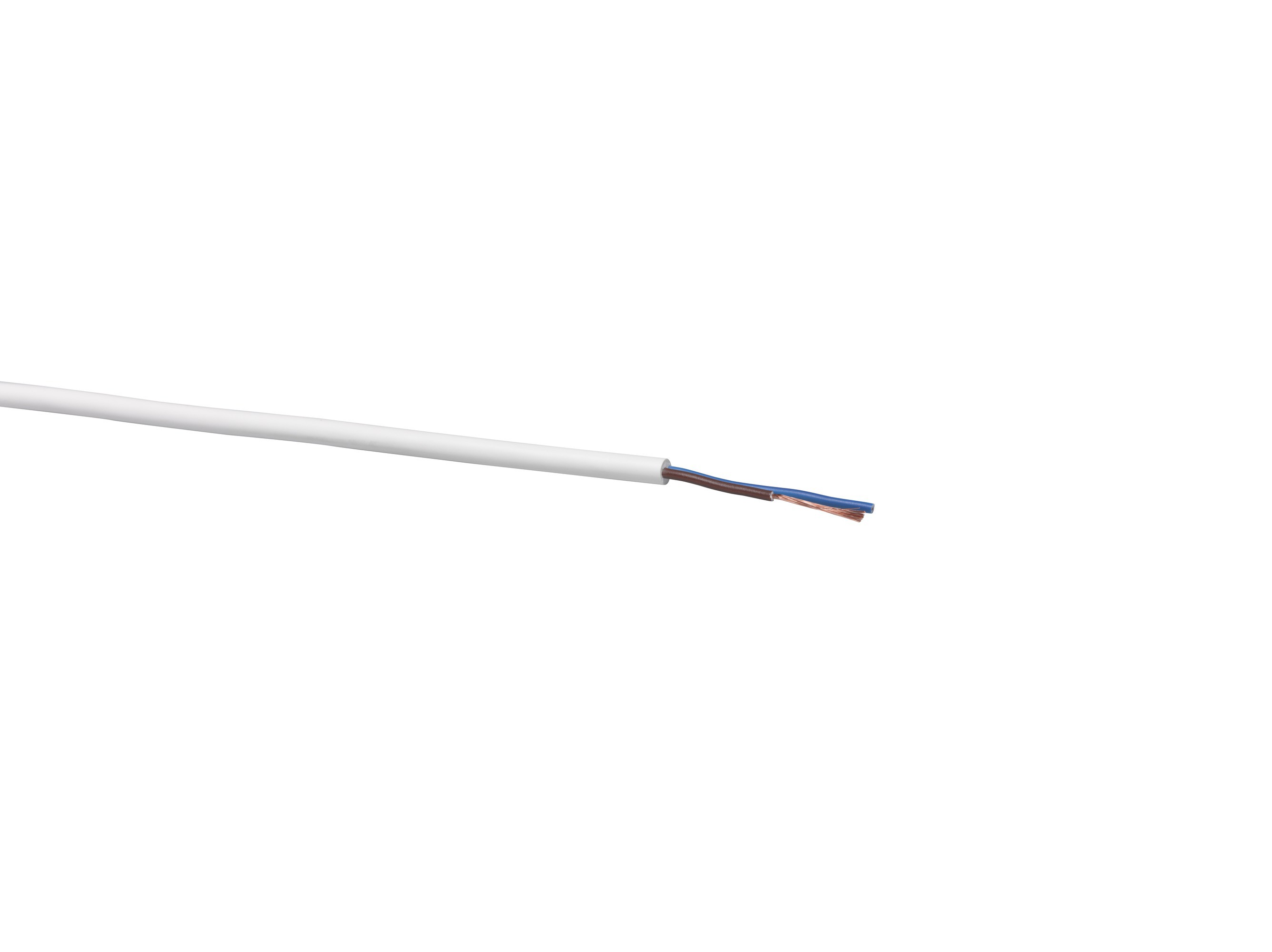 Td-Kabel 2x0.75 LN PVC weiss Eca