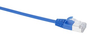 Slim Patchkabel Kat.6a blau 1m