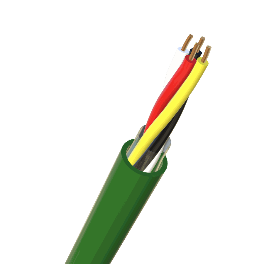 EIB/KNX-BUS 2x2x0.8 hf grün Dca