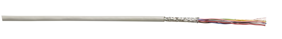 Câble de comm. LiHCH TP 8x2x0.75 DIN sh gris