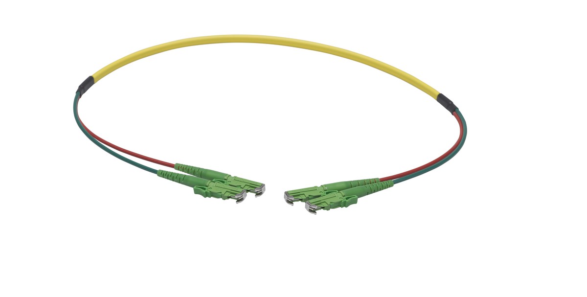 VL Dupl. Fig. 0 9/125 E2000APC/E2000APC gb 3.0m