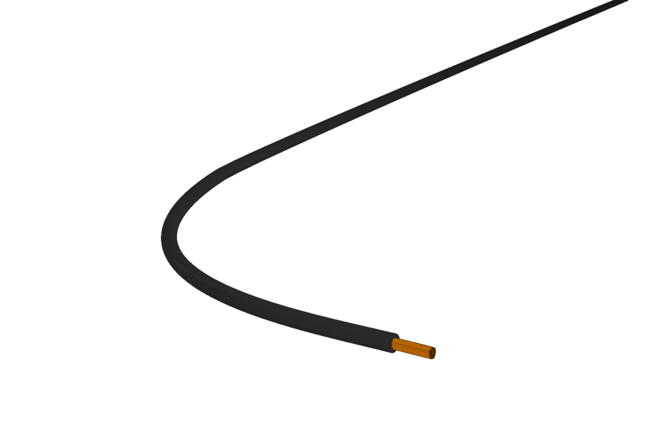 Litze 240mm2 hf 90°C schwarz