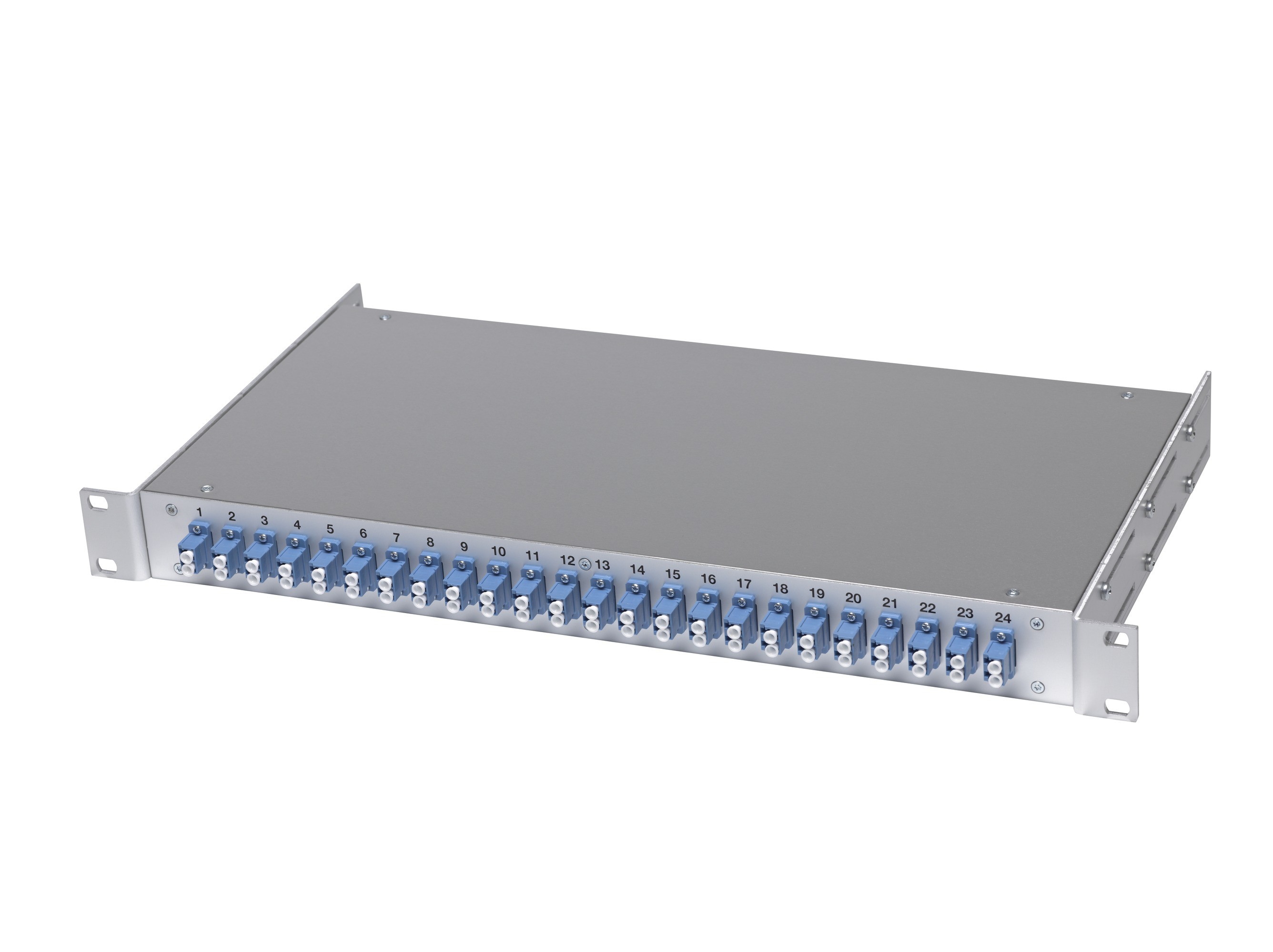 LWL 19" KEV 1HE zu ML 2xLC/Dupl. MST SM