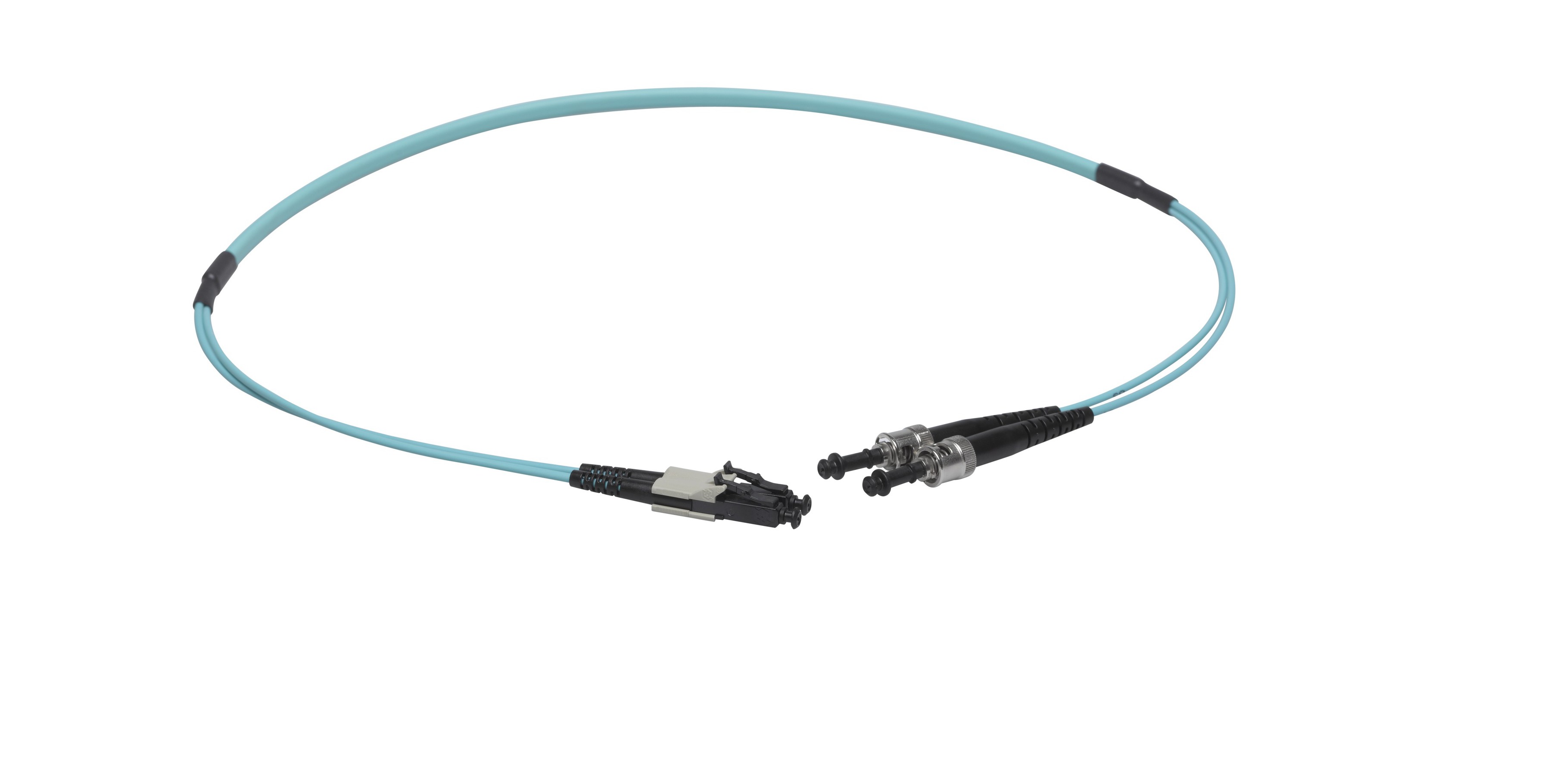 VL Dupl Fig. 0 50/125 OM3 ST/LC tk 4.0m