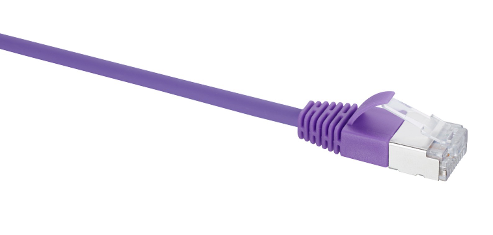 Slim Patchkabel Kat.6a violett 4m