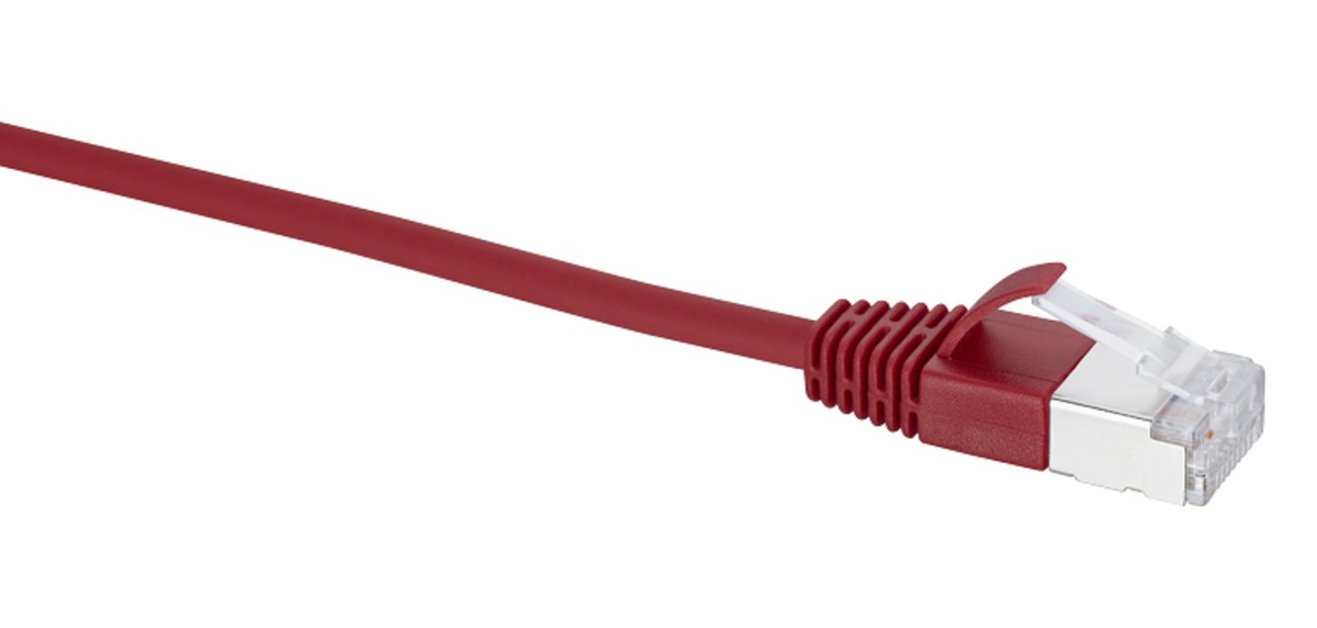 Slim Patchkabel Kat.6a rot 5m