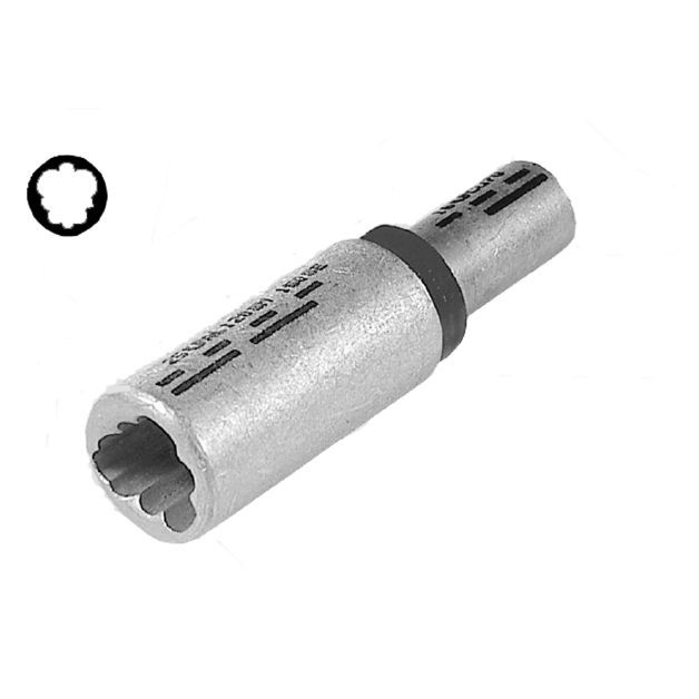 Pressverbinder Al/Cu für zugentlastete Verbindungen Alsm: 35mm2 Alse/re: 50mm2 Cu: 35mm2