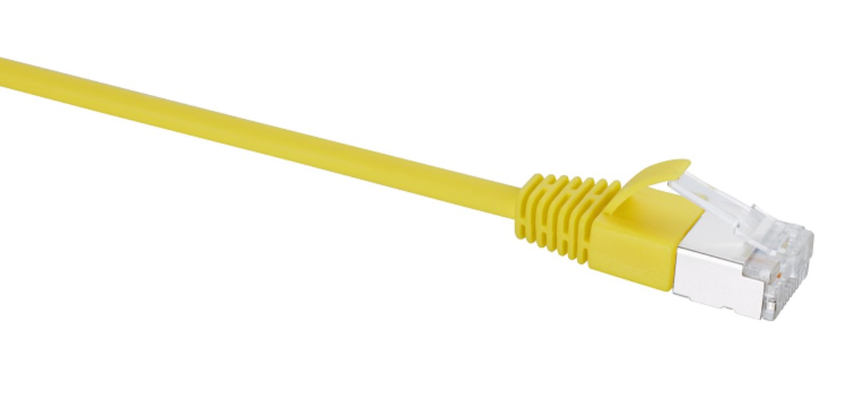 Slim Patchkabel Kat.6a gelb 2m