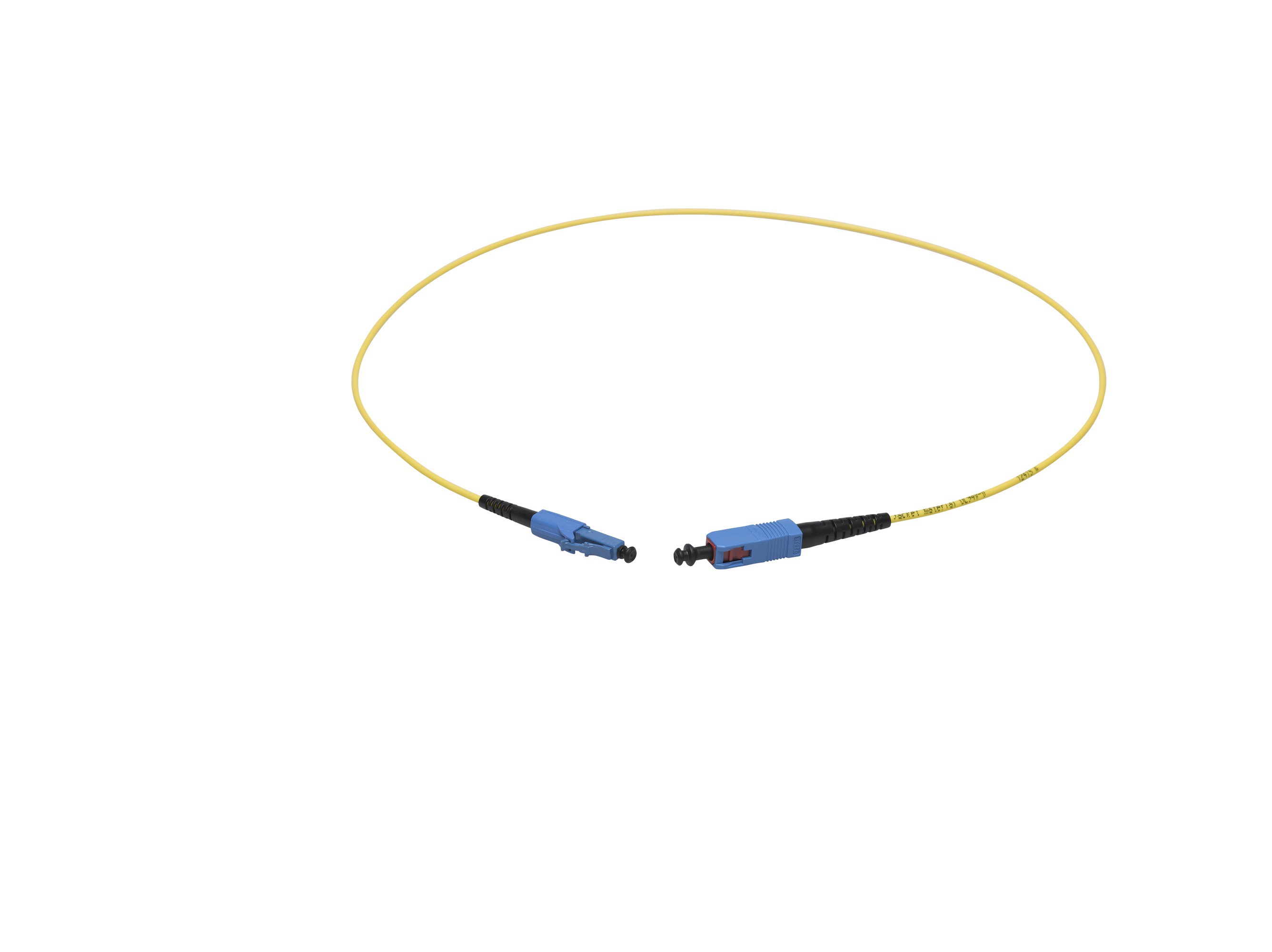 VL Simplex 9/125 SC/LC gb 0.5m