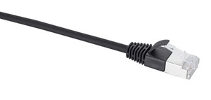Slim Patchkabel Kat.6a schwarz 6m