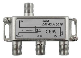Dérivateur F, DM62A 0016 2 fois 16dB 5-1300MHz