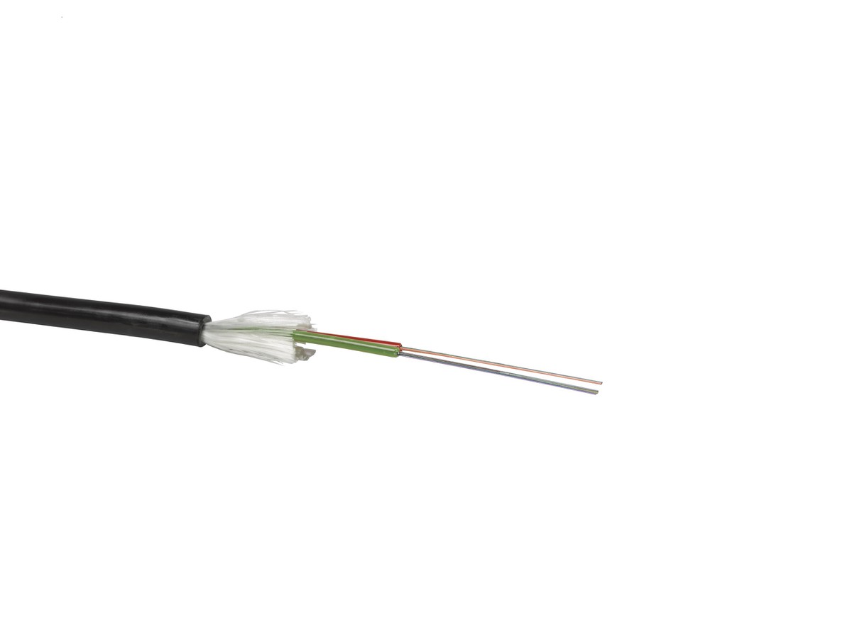LWL Twintube 2x12 9/125 OS2 NS LDPE sz  Fca d:8.8x9.4mm  G.652.D
