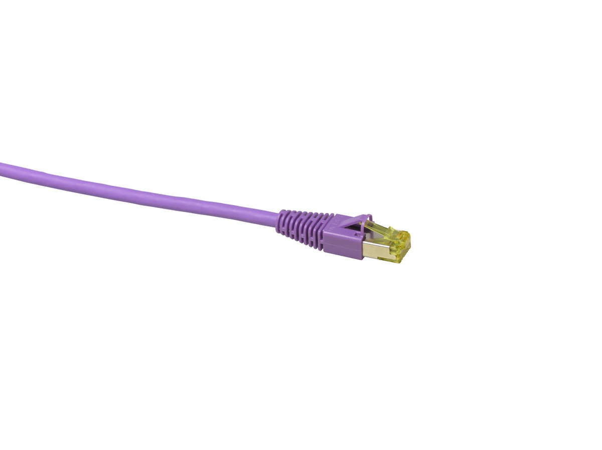 RL RJ45 Cat6A S/FTP HR sh vio 9.0m