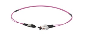 VL VBS Typ 127 Duplex AD 50/125 OM4 SC/LC 1.0m