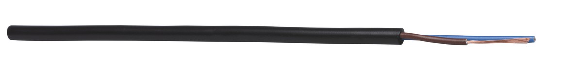 Td-Kabel 2x0.75 LN PVC schwarz Eca
