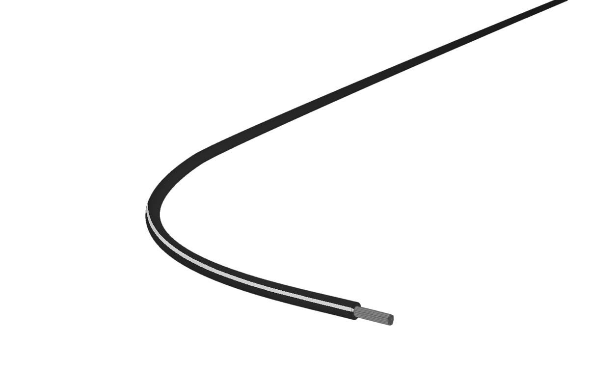 Solar BF 1x6 hf schwarz mit weisser Kennzeichnung Cca