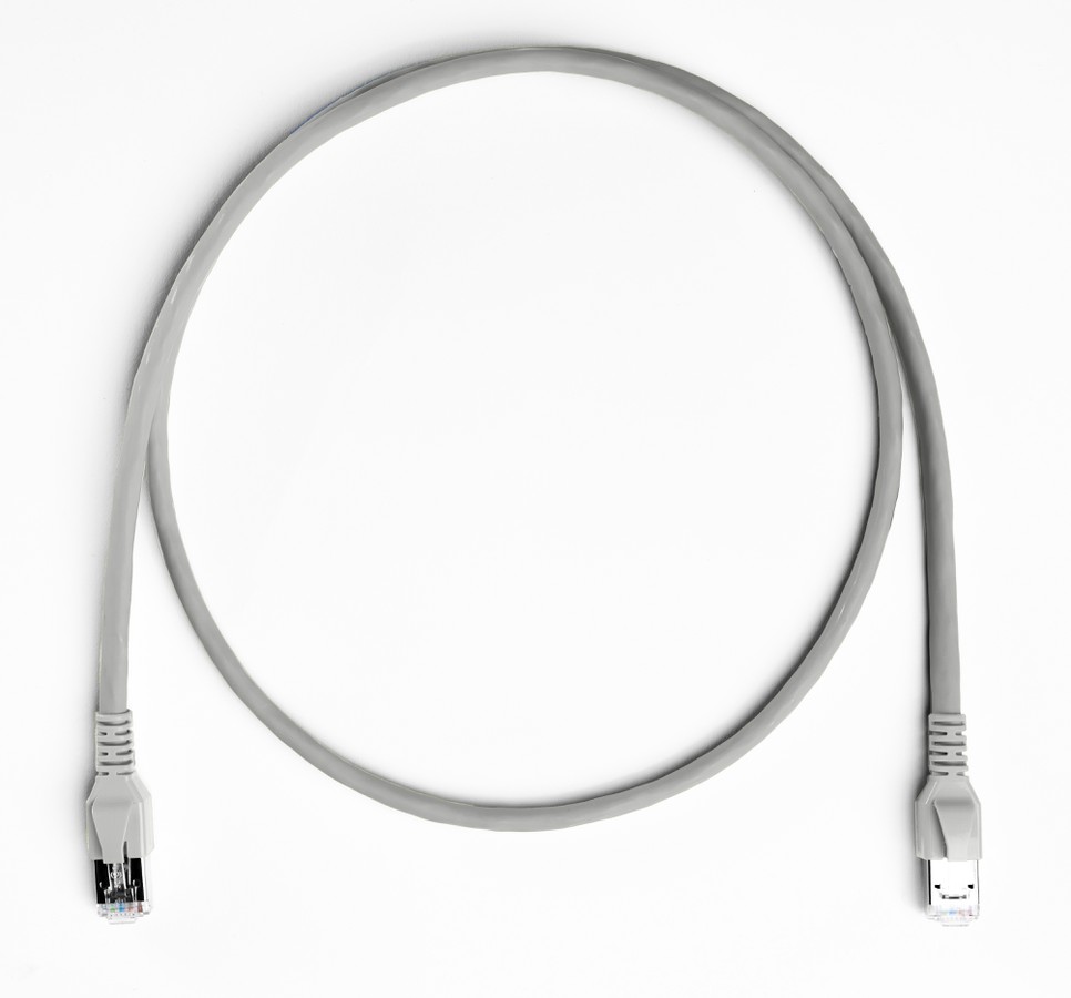 VL RJ45 Highflex Kat6A S/FTP SAC hf gr 0.5m