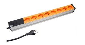 Steckdosenleiste PDU 14xTyp23or 1HE Zuleitung Typ23 L=3m sw.