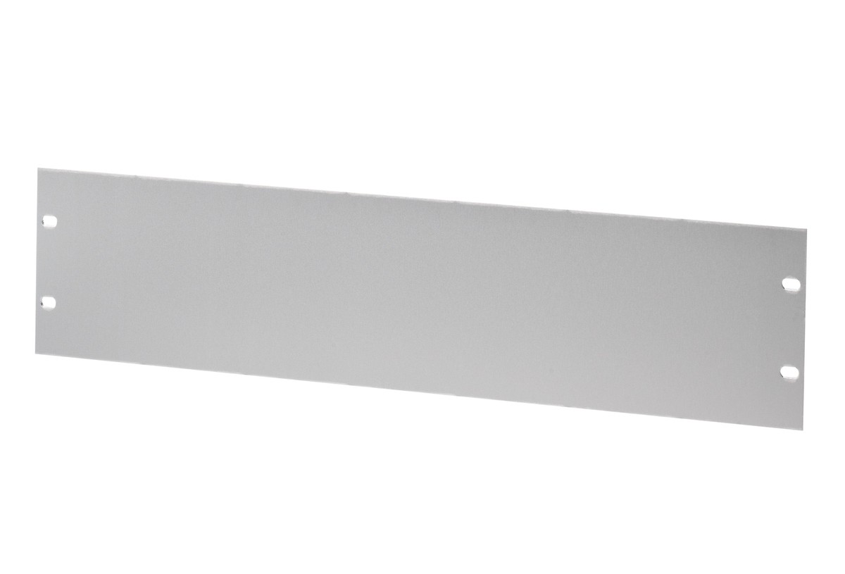 Plaque front.de fermet. alu 4HE