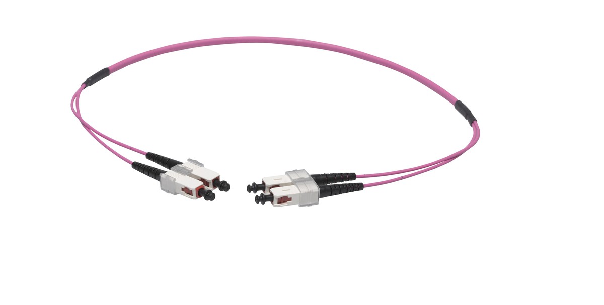 VL VBS Typ 125 Duplex AD 50/125 OM4 SC/SC 5.0m