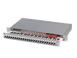 LWL 19" KEV 1HE ausz. 2xSC 50/125 komp.